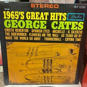 1965's Great Hits George Cates Vintage Vinyl Record 12 inch LP